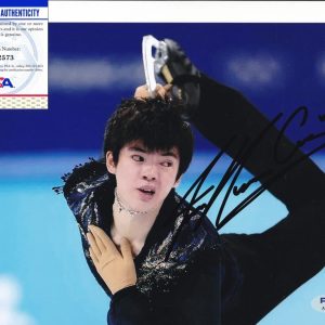 Junhwan Cha Korea 2026 Olympics Skating Signed 8x10 Photo PSA/DNA COA #2