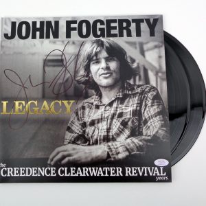 John Fogerty Signed Legacy Creedence Clearwater Revival Vinyl Record PSA/DNA COA
