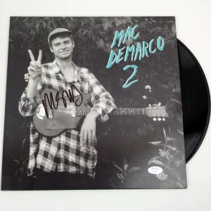 Mac Demarco Indie Rock Signed Autograph 2 Vinyl Record Album With PSA/DNA COA