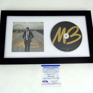 Michael Buble Signed Autograph Higher CD Framed With PSA/DNA COA B