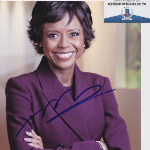 Mellody Hobson George Lucas Wife Signed Autograph 8x10 Photo With Beckett BAS COA