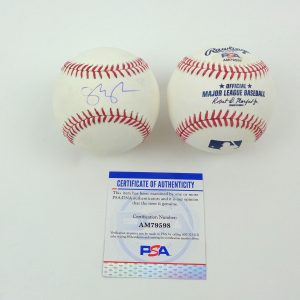 Mike Pence Vice President Signed Autograph MLB Baseball PSA/DNA COA