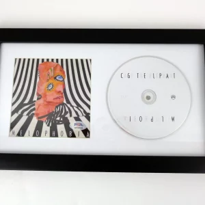 Matt Shultz Cage The Elephant Signed Autograph Melophobia CD Framed With PSA/DNA COA