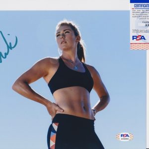 Mikaela Shiffrin 2026 Milan Olympics Signed Autograph 8x10 Photo PSA/DNA COA B