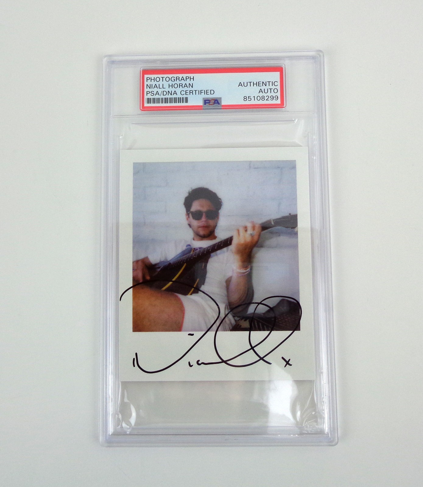 Niall Horan 1D One Direction Signed Autograph Photo PSA/DNA Slabbed COA