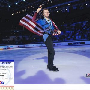 Ilia Malinin 2026 Olympics USA Skating Signed Autograph 8x10 Photo PSA/DNA COA G