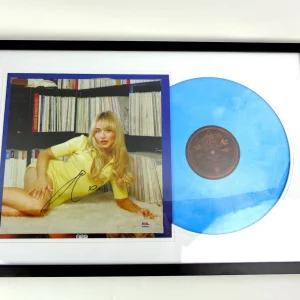Sabrina Carpenter Signed Autograph Short N' Sweet Vinyl Record Album Framed With PSA/DNA COA