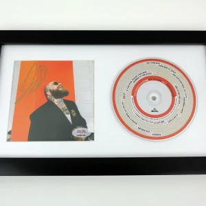 Teddy Swims Signed I've Tried Everything But Therapy II CD Framed With PSA/DNA COA AB