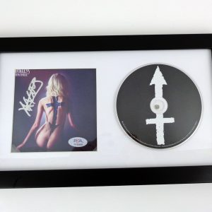 Taylor Momsen Signed The Pretty Reckless Going To Hell CD Framed PSA/DNA COA