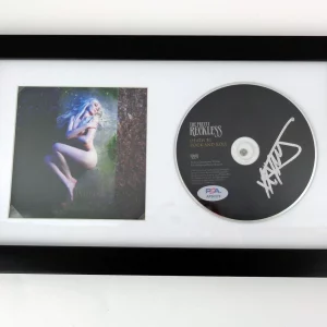 Taylor Momsen Signed The Pretty Reckless Death By Rock CD Framed With PSA/DNA COA