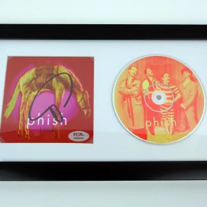 Trey Anastasio Phish Band Signed Autograph Hoist CD Framed With PSA/DNA COA