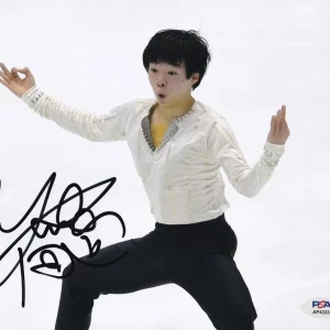 Yuma Kagiyama Japan 2026 Olympics Skating Signed 8x10 Photo PSA/DNA COA #2