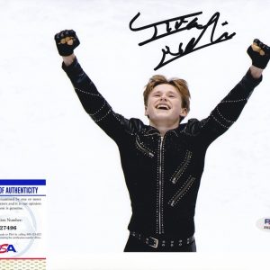 Ilia Malinin 2026 Olympics USA Skating Signed Autograph 8x10 Photo With PSA/DNA COA C (Copy)