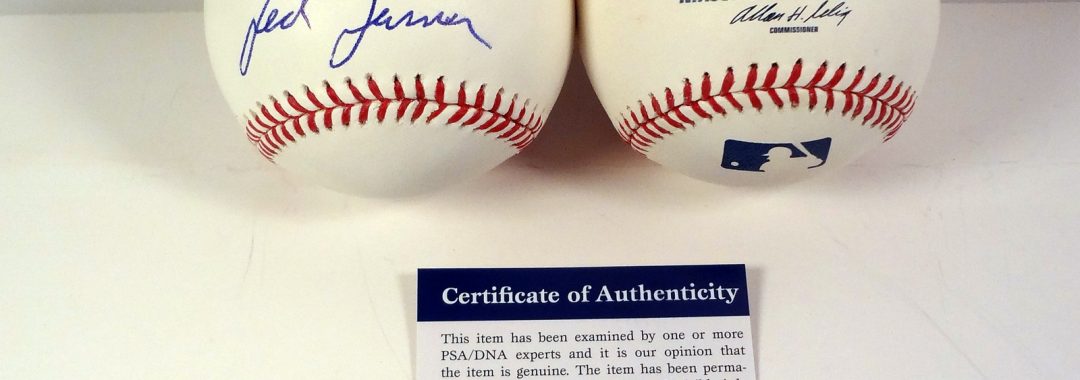 Ted Turner Atlanta Braves CNN TBS Signed Autograph MLB Baseball With PSA/DNA COA (Copy)