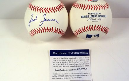Ted Turner Atlanta Braves CNN TBS Signed Autograph MLB Baseball With PSA/DNA COA (Copy)