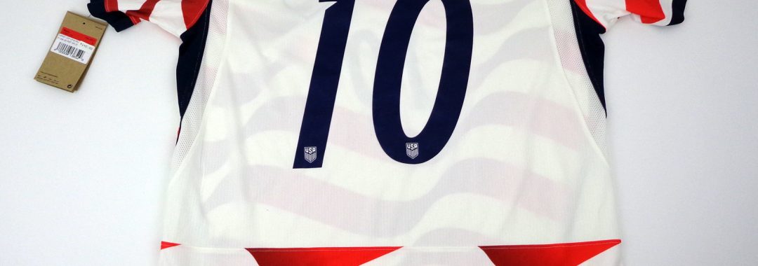 Christian Pulisic Captain America USA 2026 World Cup Signed Autograph Official Home Jersey With PSA/DNA COA (Copy)