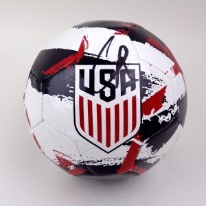 Christian Pulisic Captain America USA 2026 World Cup Signed Autograph USA Soccer Ball With PSA/DNA COA