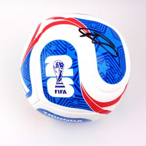 Christian Pulisic USA 2026 World Cup Signed Autograph Official 2026 World Cup Soccer Ball With PSA/DNA COA (Copy)