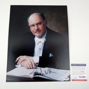 John Williams Star Wars Jaws Composer Signed Autograph 11x14 Photo With PSA/DNA COA A