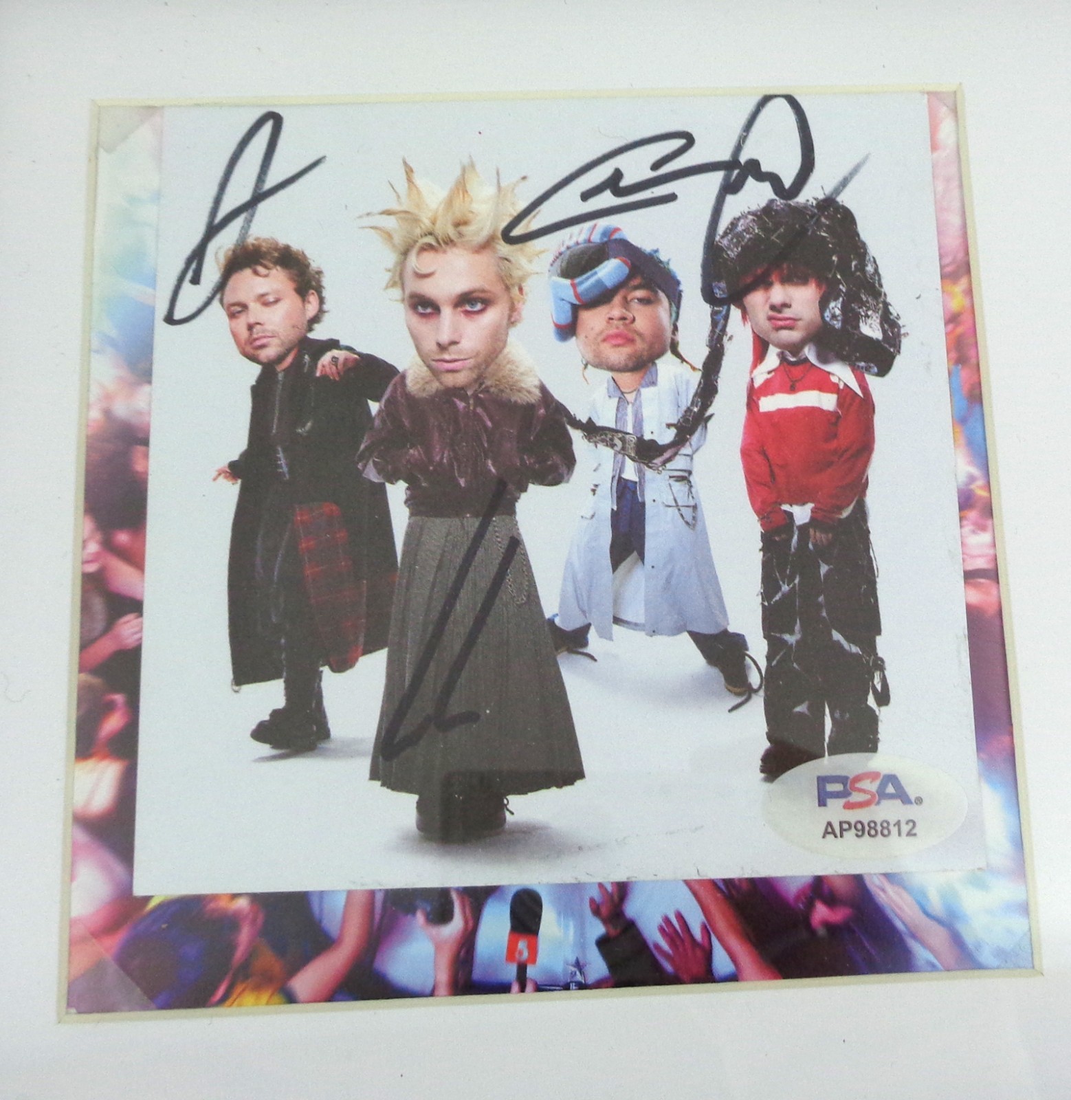 5SOS 5 Seconds of Summer Signed Everyone's A Star CD Framed With PSA/DNA COA A