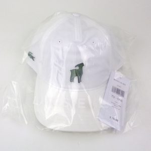 Novak Djokovic Tennis Lacoste The Goat Collection Hat Cap White Brand New With Tags