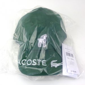Novak Djokovic Tennis Lacoste The Goat Collection Hat Cap White Brand New With Tags (Copy)