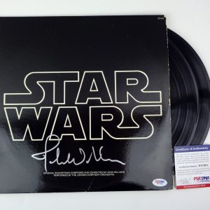 John Williams Signed Autograph Star Wars OST Soundtrack Vinyl Record Album With PSA/DNA COA