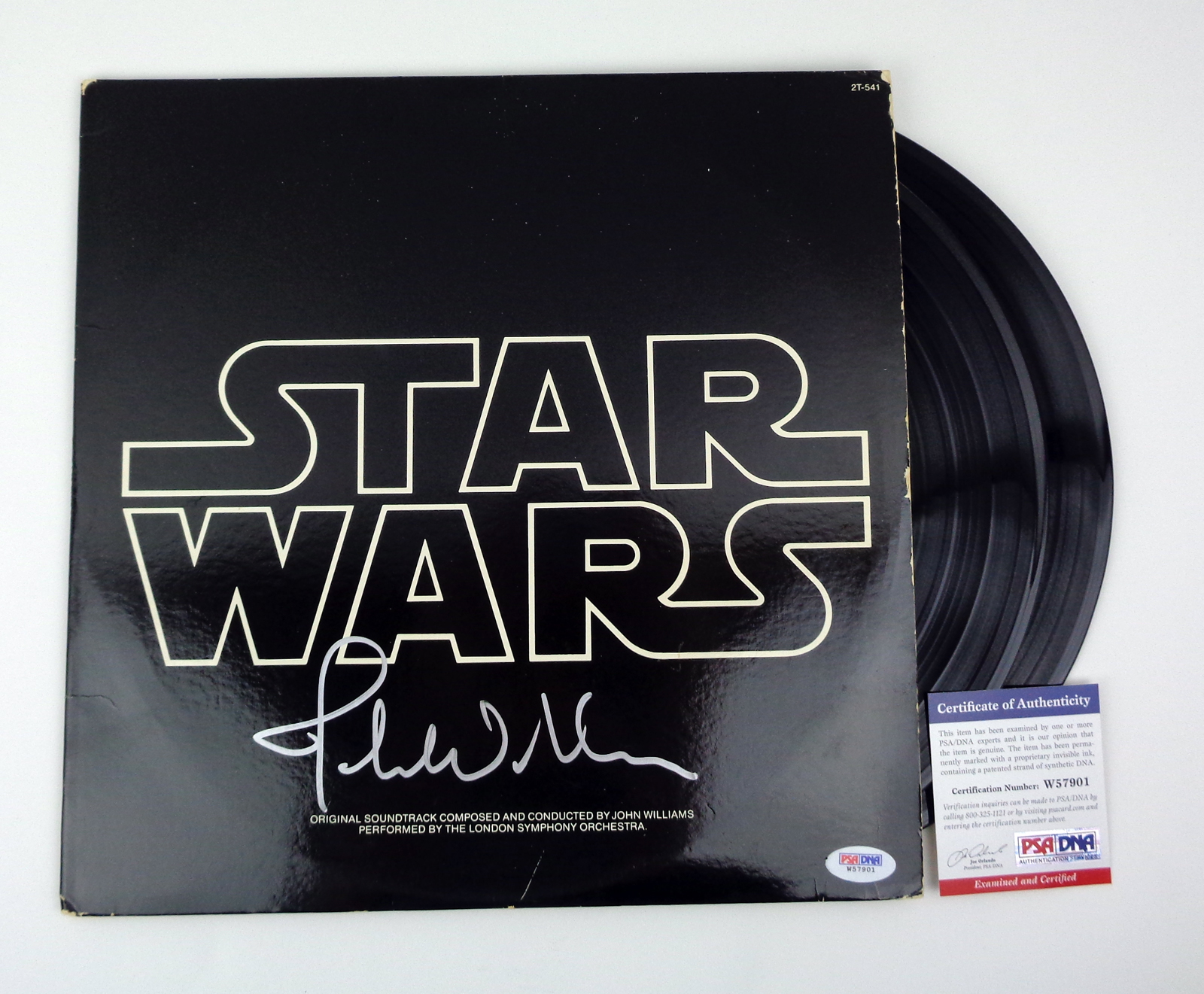 John Williams Signed Autograph Star Wars OST Soundtrack Vinyl Record Album With PSA/DNA COA