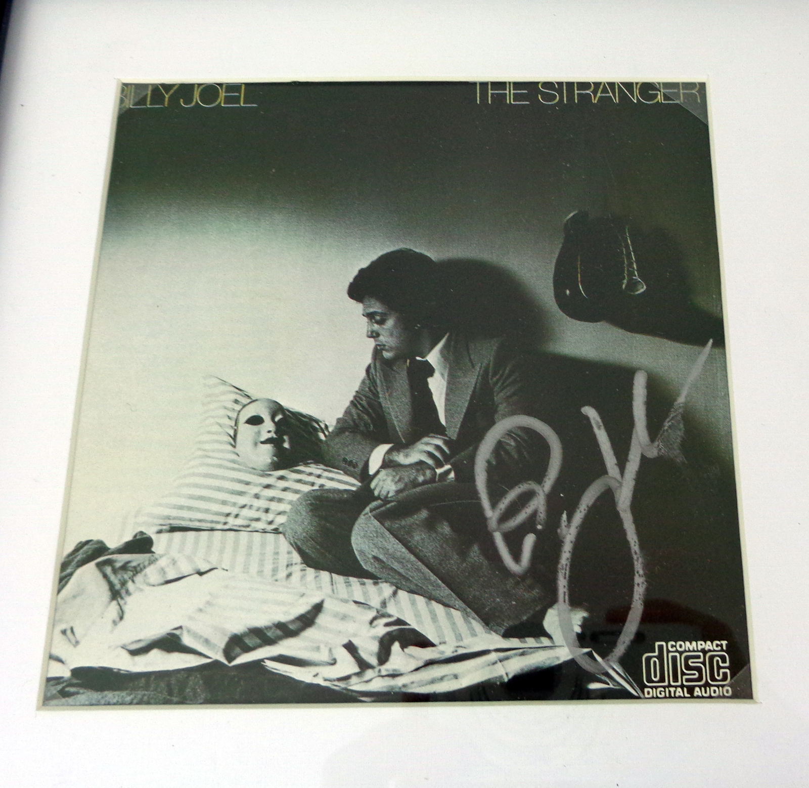 Billy Joel The Piano Man Signed Autograph The Stranger CD Framed With PSA/DNA COA