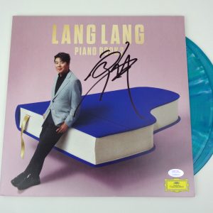 Lang Lang Pianist Signed Autograph Piano Book 2 Vinyl Record Album With PSA/DNA COA