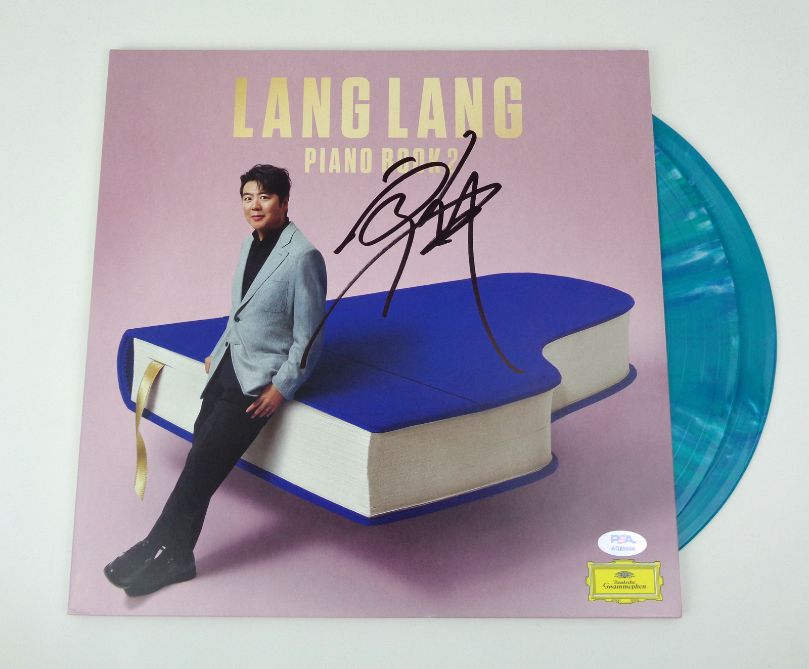 Lang Lang Pianist Signed Autograph Piano Book 2 Vinyl Record Album With PSA/DNA COA