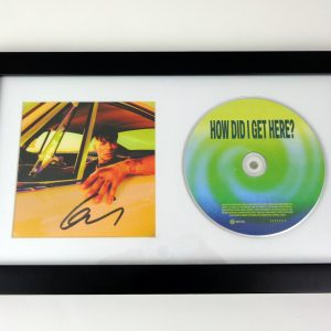 Louis Tomlinson Signed Autograph How Did I Get Here CD Framed With PSA/DNA COA B