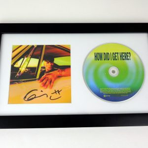 Louis Tomlinson Signed Autograph How Did I Get Here CD Framed W/ Smiley PSA/DNA COA