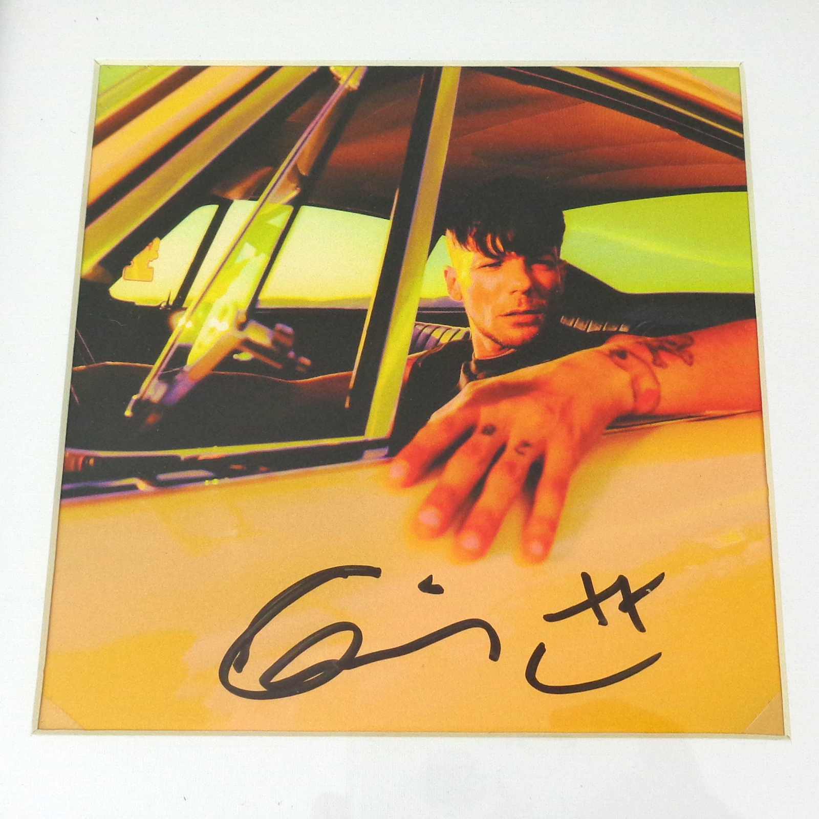 Louis Tomlinson Signed Autograph How Did I Get Here CD Framed W/ Smiley PSA/DNA COA