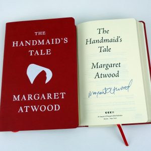 Margaret Atwood Signed Autograph The Handmaid's Tale Leatherette Book With PSA/DNA COA