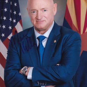 Mark Kelly Astronaut President 2028 Signed Autograph 8x10 Photo With PSA/DNA COA C