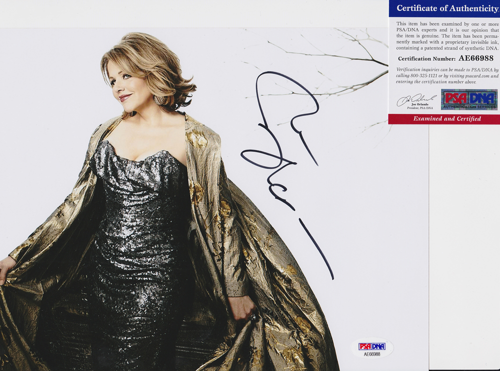 Renee Fleming Opera Legend Signed Autograph 8x10 Photo With PSA/DNA COA B