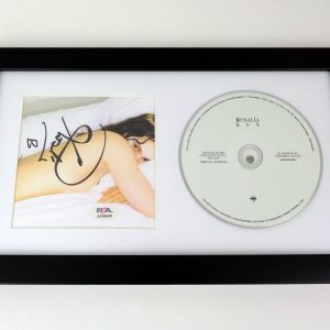 Rosalia Signed Autograph Lux CD Framed With PSA/DNA COA