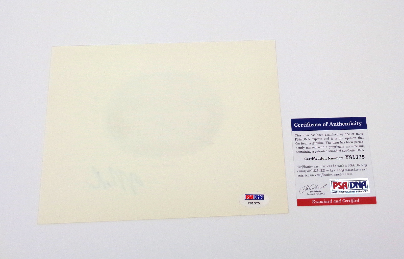 Marco Rubio Senator Signed Autograph White House Engraving With PSA/DNA COA