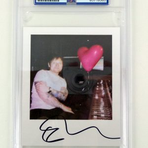Ed Sheeran Shape of You Signed Autograph Photograph Photo With PSA/DNA Slabbed COA C