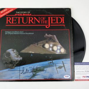 John Williams Signed Story Star Wars Return Of The Jedi Vinyl Record With PSA/DNA COA