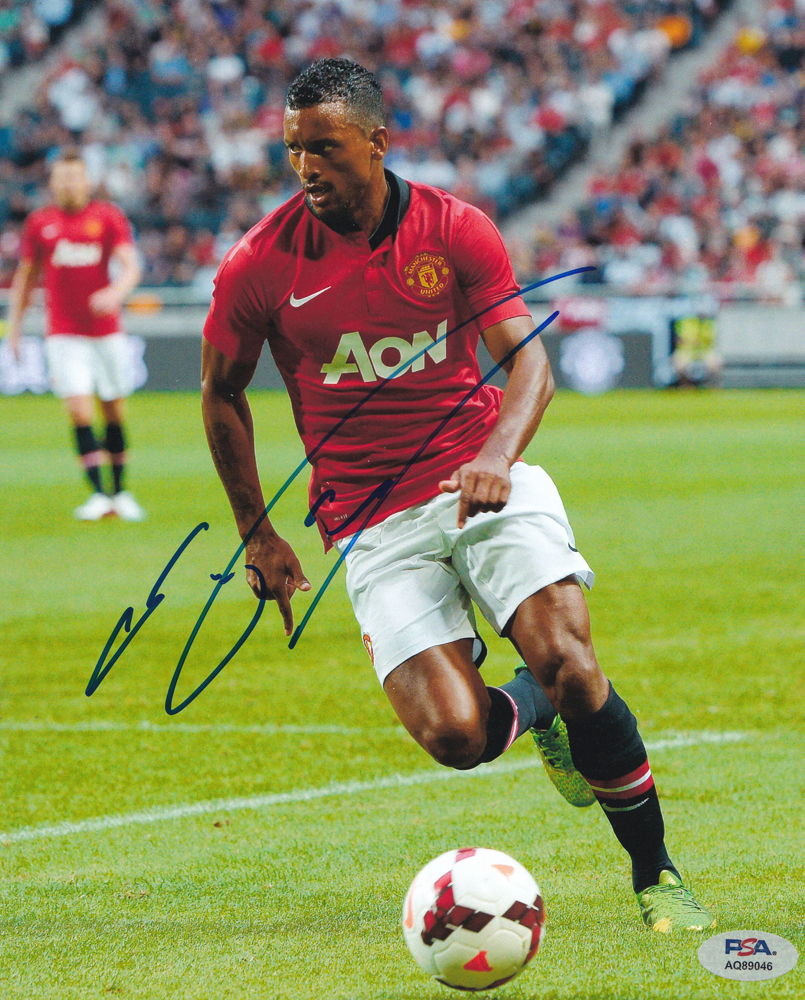 Luis Nani Portugal World Cup Man United Signed Autograph 8x10 Photo With PSA/DNA COA