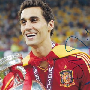 Alvaro Arbeloa Spain World Cup Signed Autograph 8x10 Photo With PSA/DNA COA C