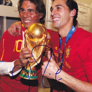 Alvaro Arbeloa Spain World Cup Signed Autograph 8x10 Photo With PSA/DNA COA C