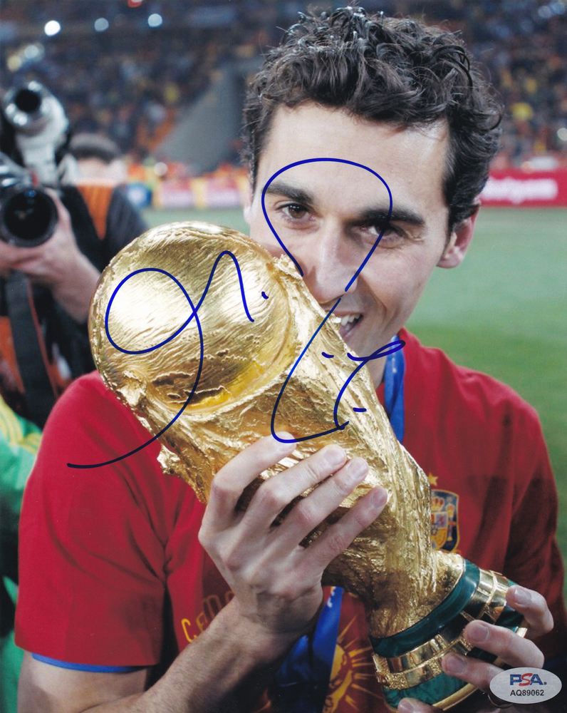 Alvaro Arbeloa Spain World Cup Signed Autograph 8x10 Photo With PSA/DNA COA C