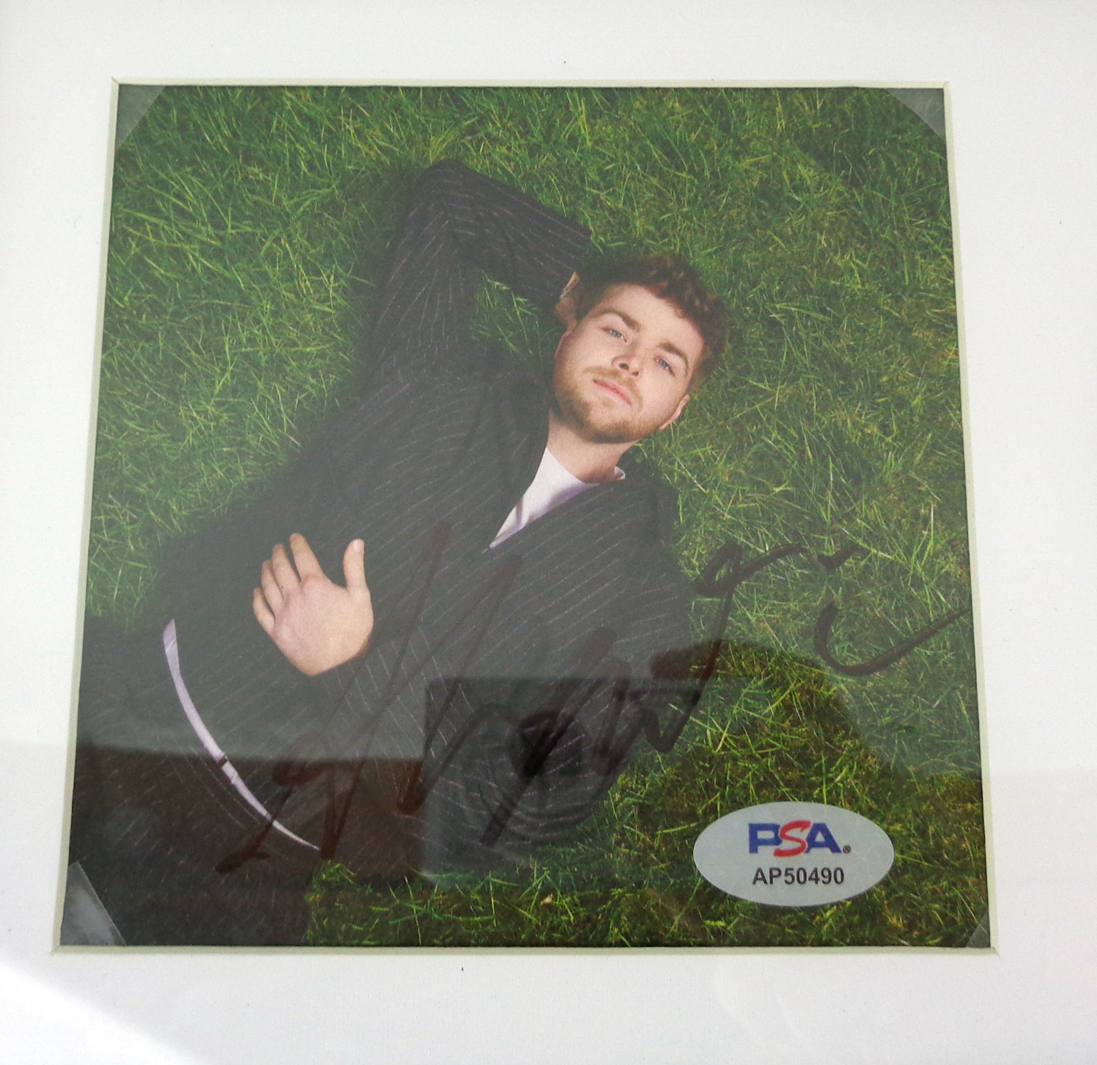 Alex Warren Ordinary Signed Autograph You'll Be Alright Kid CD Framed With PSA/DNA COA A (Copy)