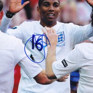 Ashley Young England World Cup Signed Autograph 8x10 Photo With PSA/DNA COA D