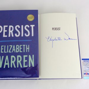 Elizabeth Warren 2020 Signed Autograph Persist 1st Edition Book With PSA/DNA COA