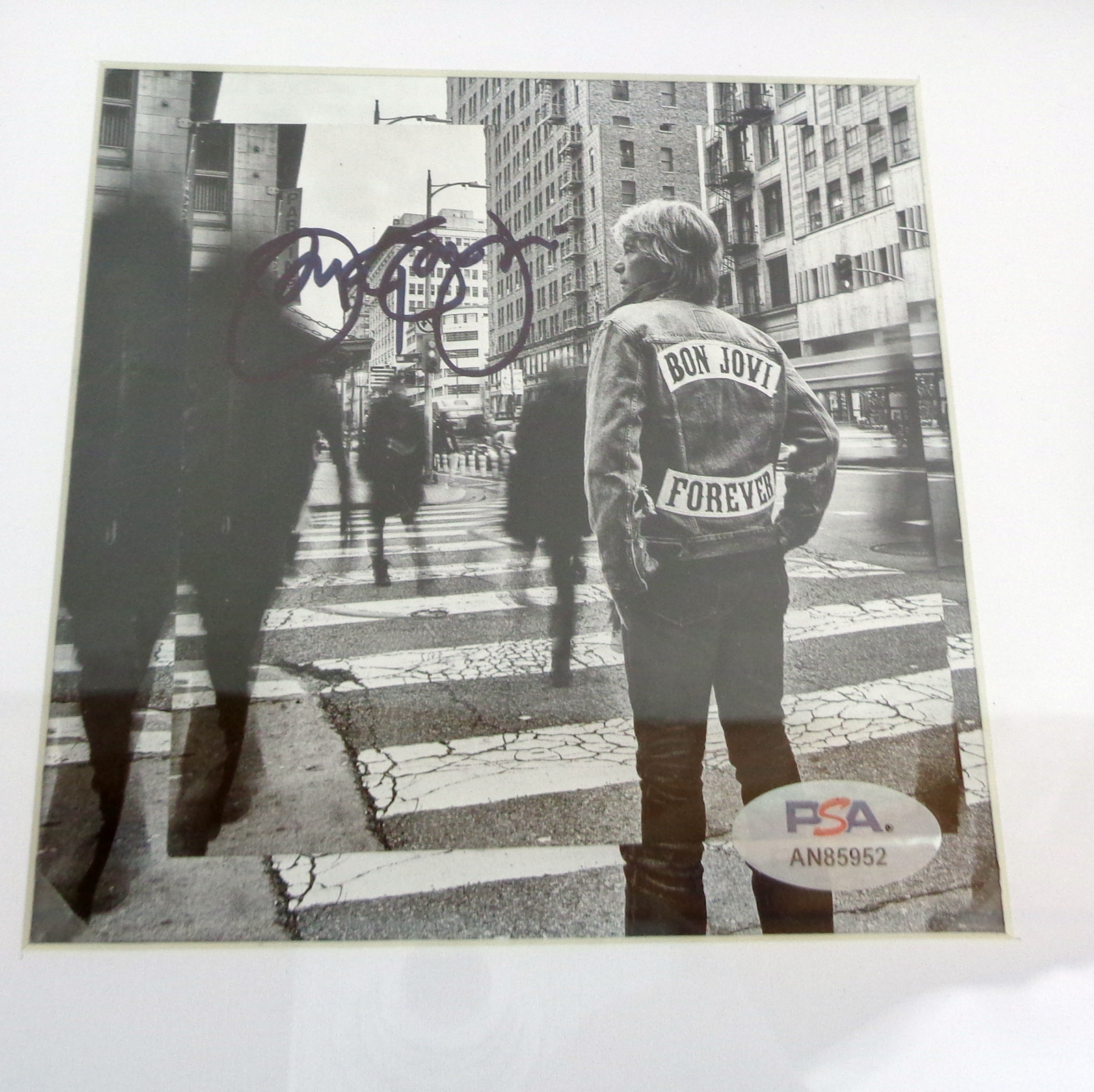 Jon Bon Jovi Signed Autograph Forever CD Framed With PSA/DNA COA B