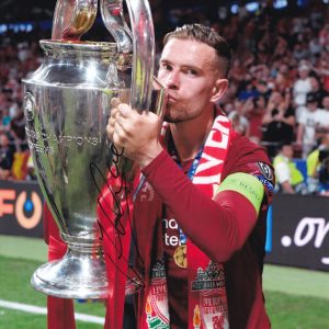 Jordan Henderson Liverpool England World Cup Signed Autograph 8x10 Photo With PSA/DNA COA B